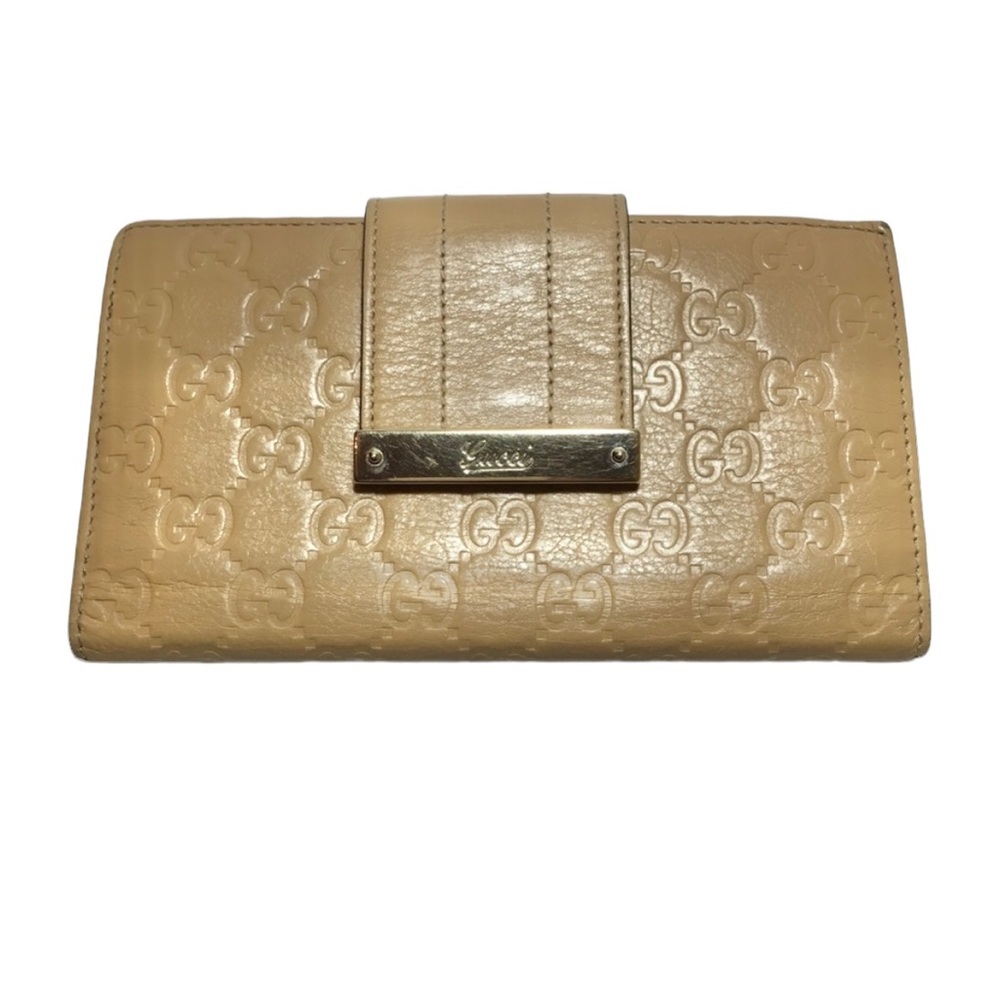 Gucci Signature Guccissimo  Leather Wallet